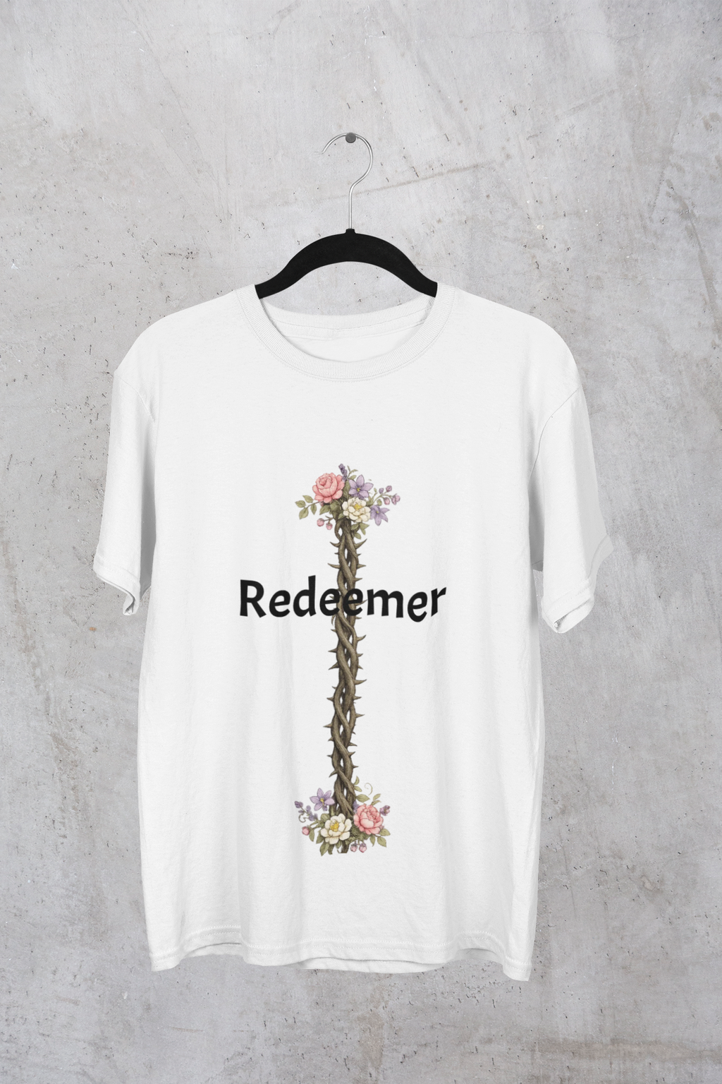 Redeemer Floral Crown T-Shirt