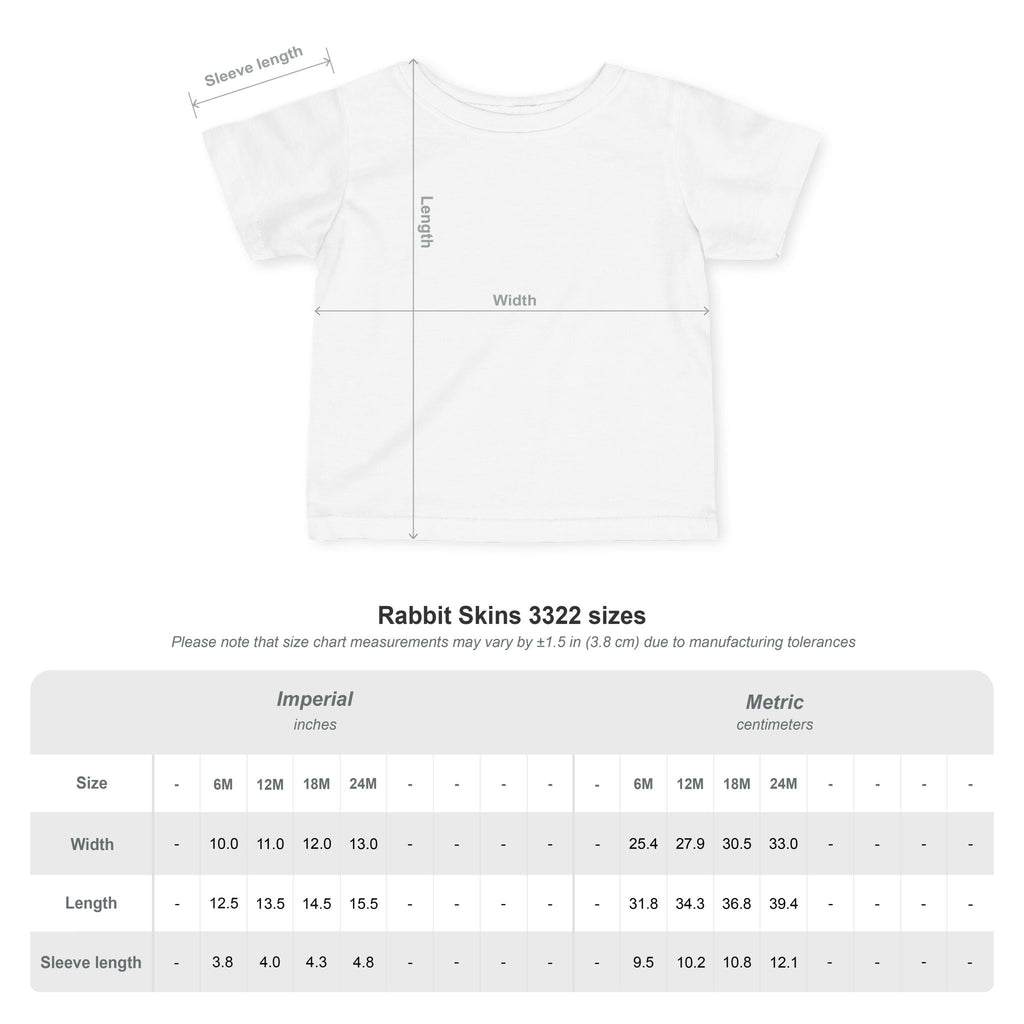 Infant Tee — "Born to Splash" Duckling Baby Shirt