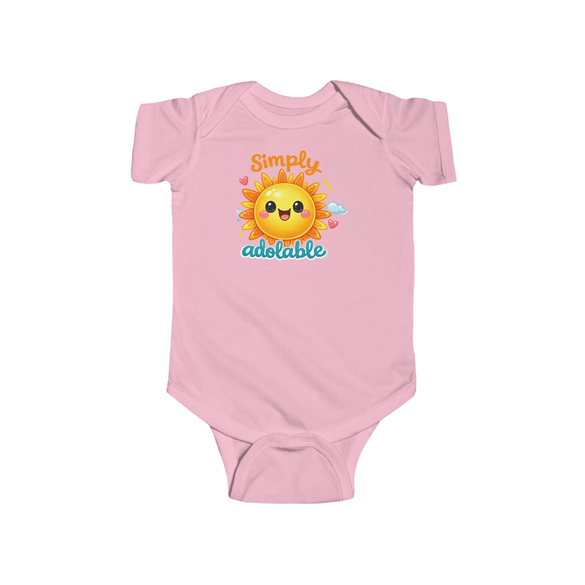 Infant Bodysuit - "Simply Adolable" Sun Baby Cute Graphic