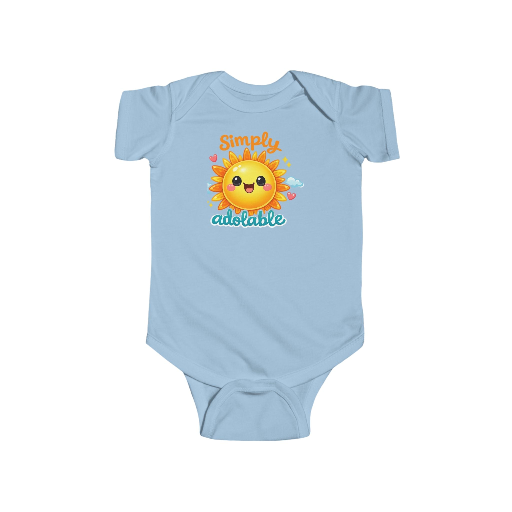 Infant Bodysuit - "Simply Adolable" Sun Baby Cute Graphic