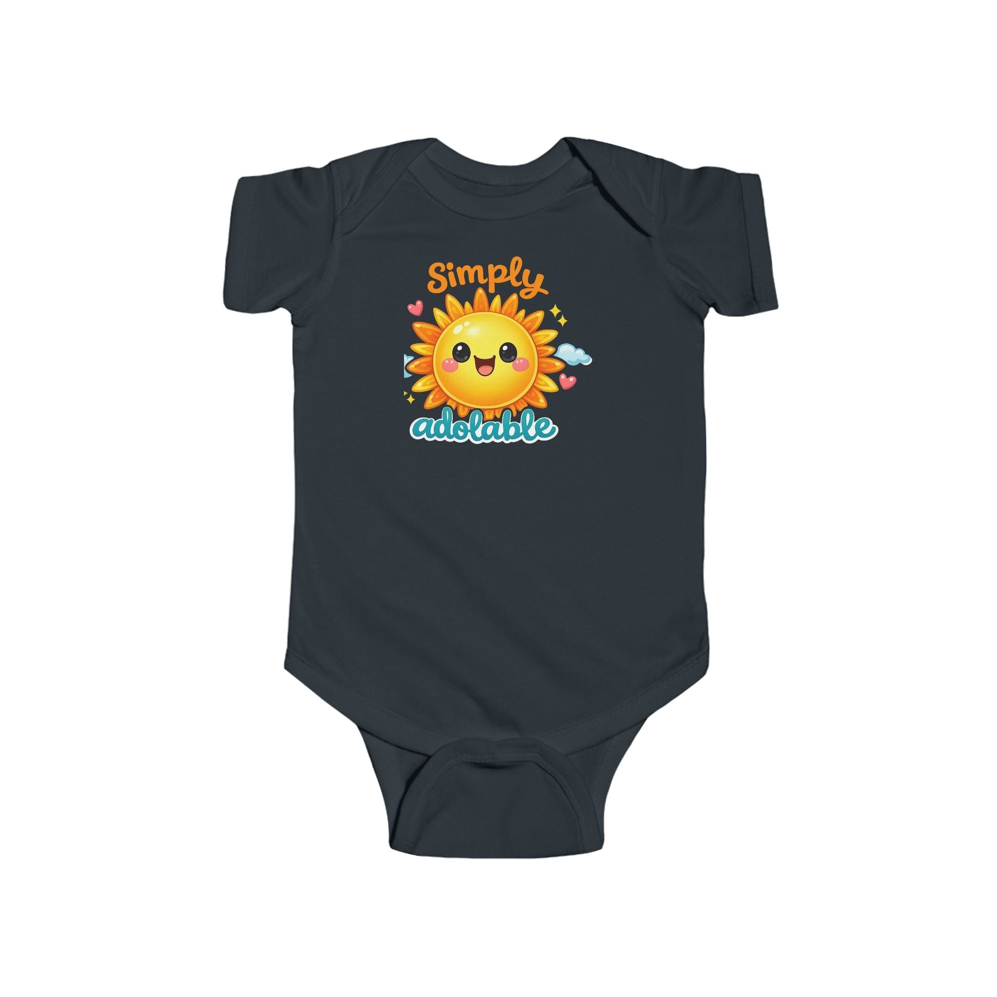 Infant Bodysuit - "Simply Adolable" Sun Baby Cute Graphic